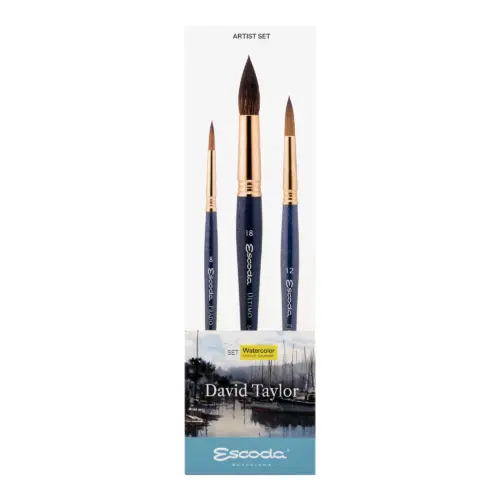 Set Pinceles Escoda (David Taylor)