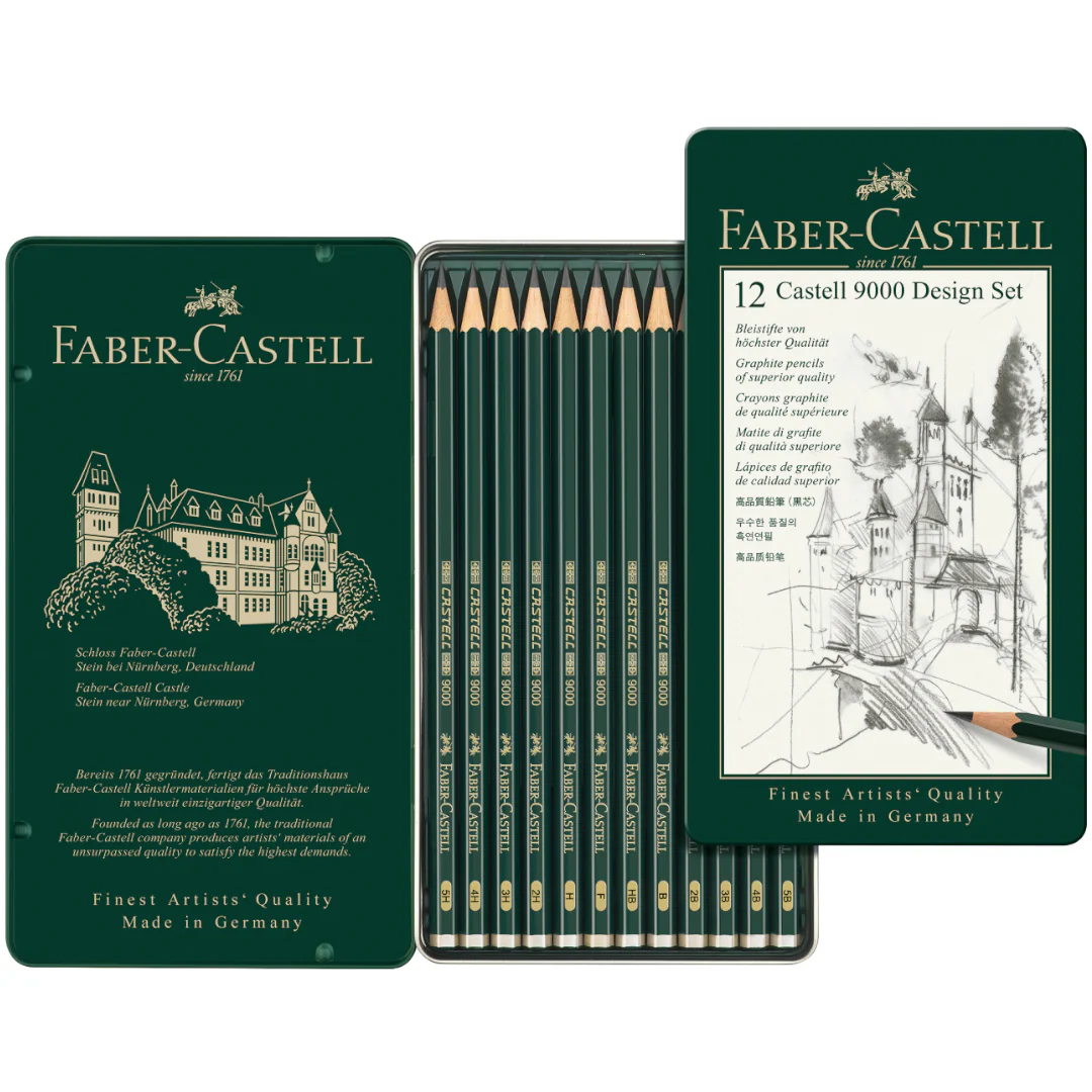 Set Lapices Grafito Faber Castell 12 Lapices - Image 2