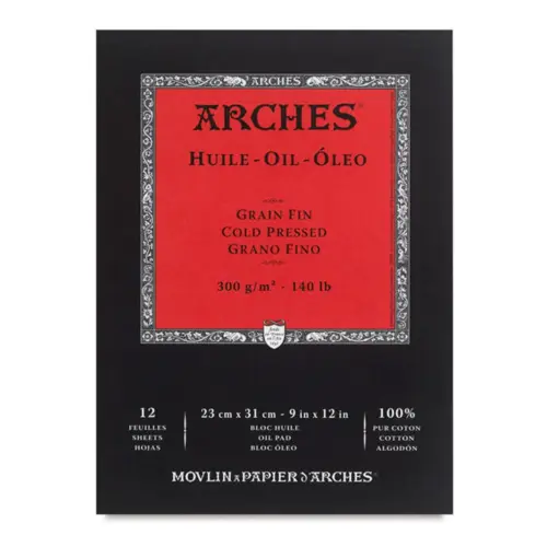 Block Arches Oleo 100% Algodon