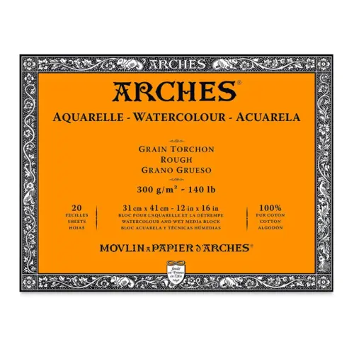 Block Arches Grano Grueso 31cm x 41cm